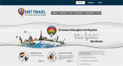 Desktop Screenshot of erfitravel.com